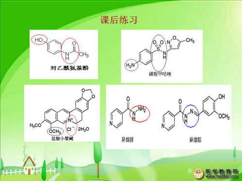 執(zhí)業(yè)藥師藥物化學官能團-記憶技巧