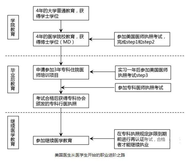 美國?？漆t(yī)生的培養(yǎng)