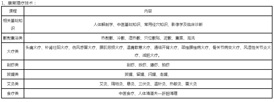 北京康復(fù)理療師培訓(xùn) 2017年