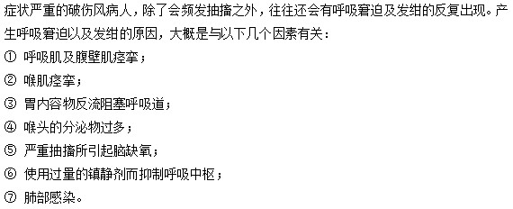 破傷風(fēng)患者為什么會(huì)出現(xiàn)呼吸困難的情況？