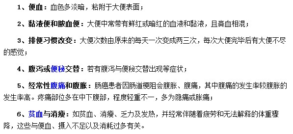 出現(xiàn)這六種癥狀你要小心患上大腸癌