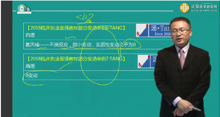 湯以恒講解2018年臨床執(zhí)業(yè)/助理醫(yī)師教材實(shí)質(zhì)性變動及復(fù)習(xí)重點(diǎn)