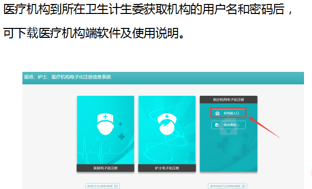 醫(yī)師電子化注冊信息系統(tǒng)機構(gòu)端使用流程