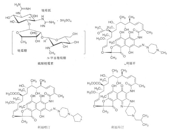 抗生素類抗結(jié)核藥