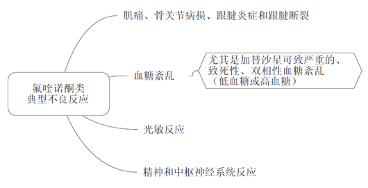 氟喹諾酮類抗菌藥物不良反應(yīng)--執(zhí)業(yè)藥師高頻考點(diǎn)