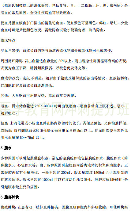 2019年臨床執(zhí)業(yè)醫(yī)師“實踐綜合”歷年必考的14個知識點梳理！